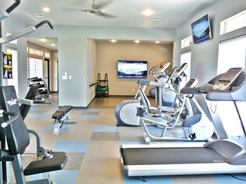 Spacious Fitness Center with Cardio Equipment